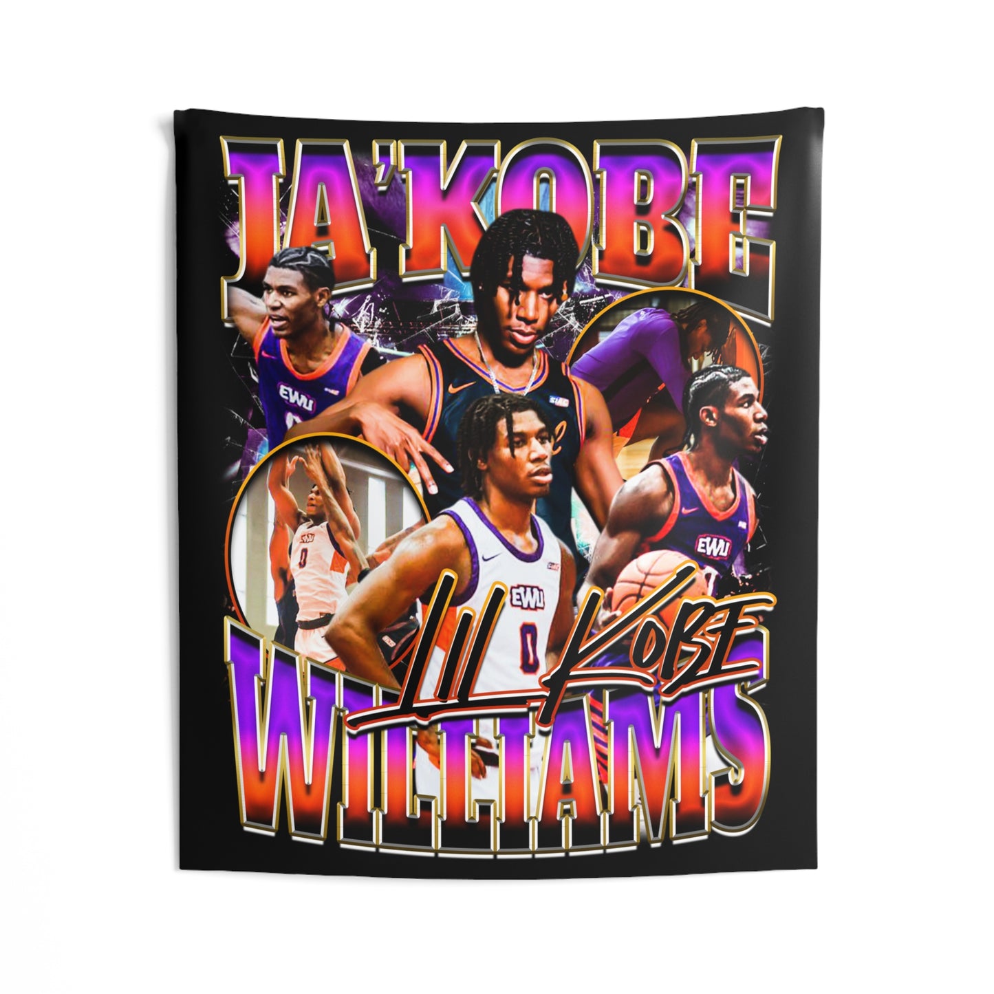 Ja'kobe Williams Tapestry 50” x 60”