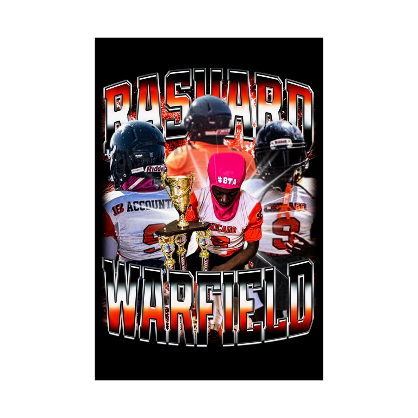 Rashard Warfield Poster 24" x 36"
