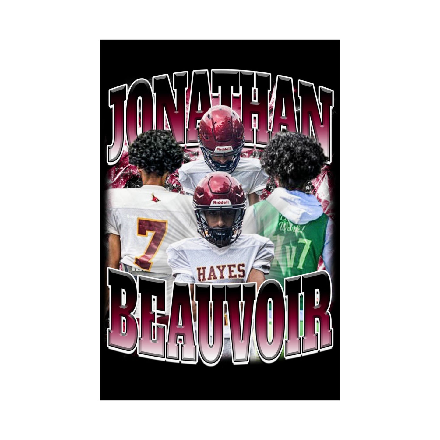 Jonathan Beauvoir Poster 24" x 36"