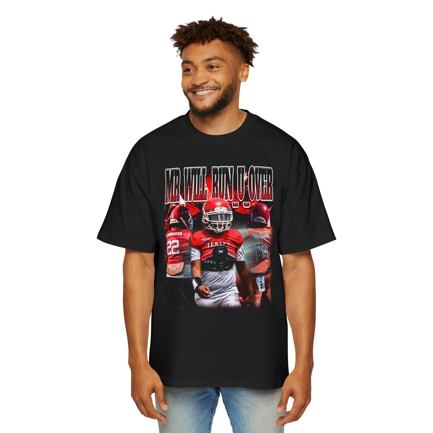 Mr_Will_Run_U_Over Oversized Tee