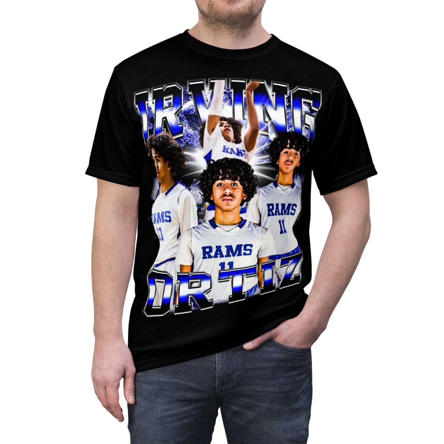 Irving Ortiz  Vintage Full Print Tee