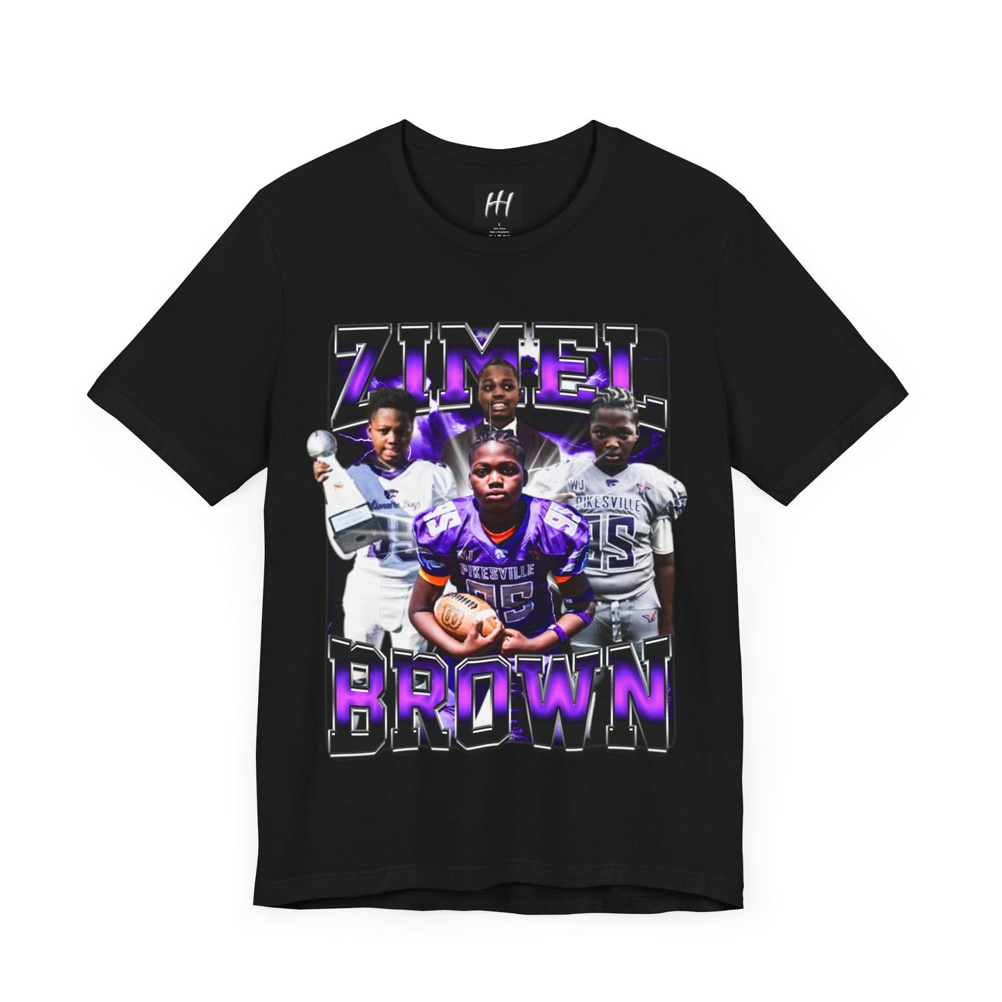 Zimel Brown Heavy Cotton Tee