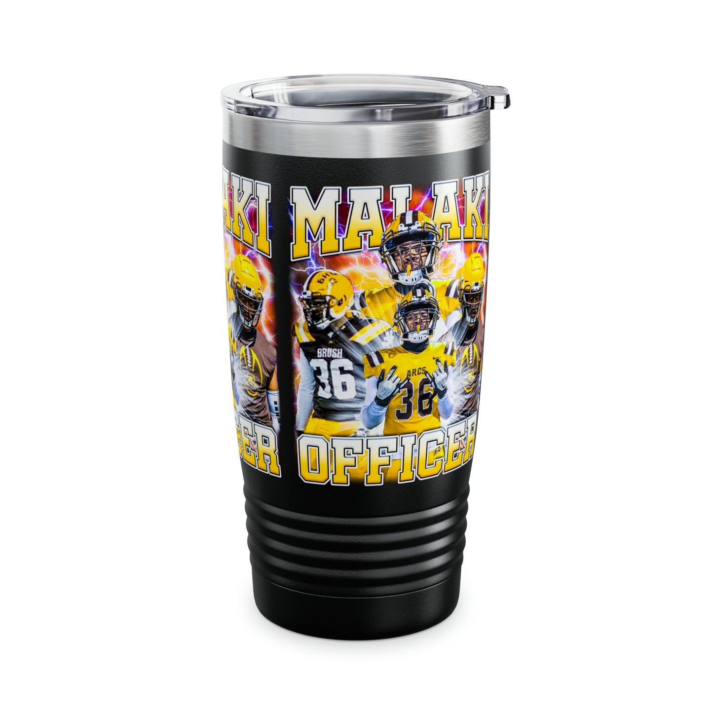 Malaki Officer Stainless Steel Tumbler