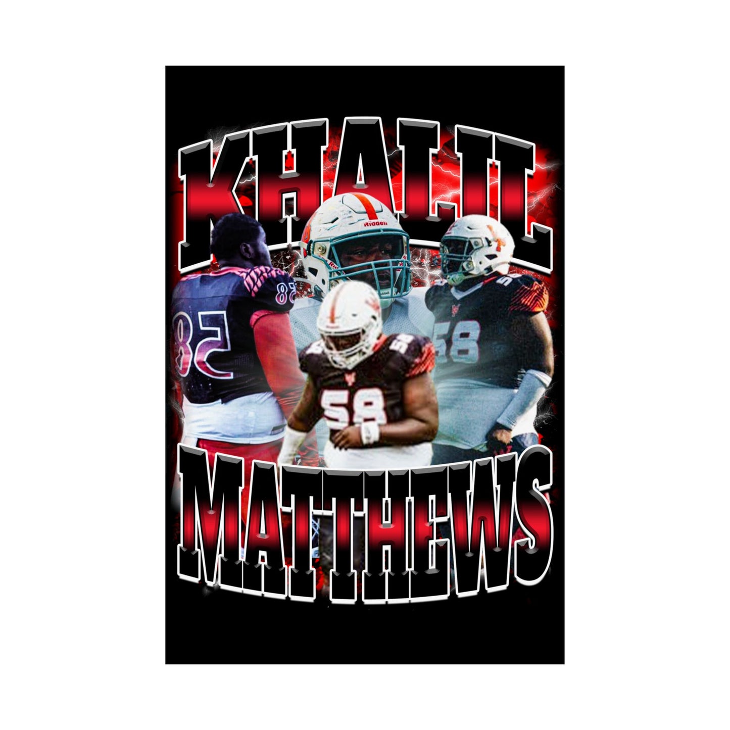 Khalil Matthews Poster 24" x 36"