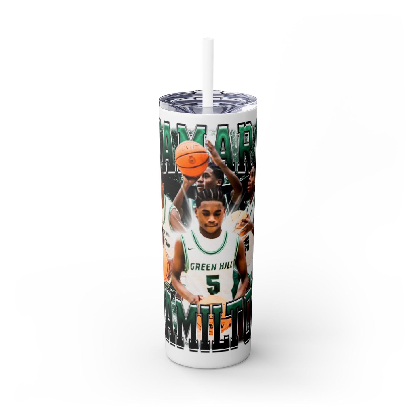 Kamar'e Hamilton Stainless Steal Tumbler