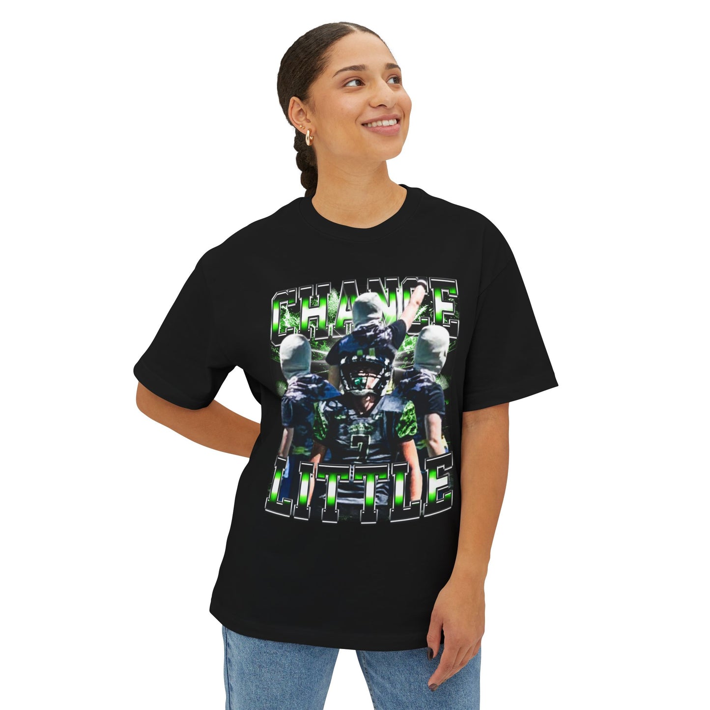 Chance Little Oversized Tee