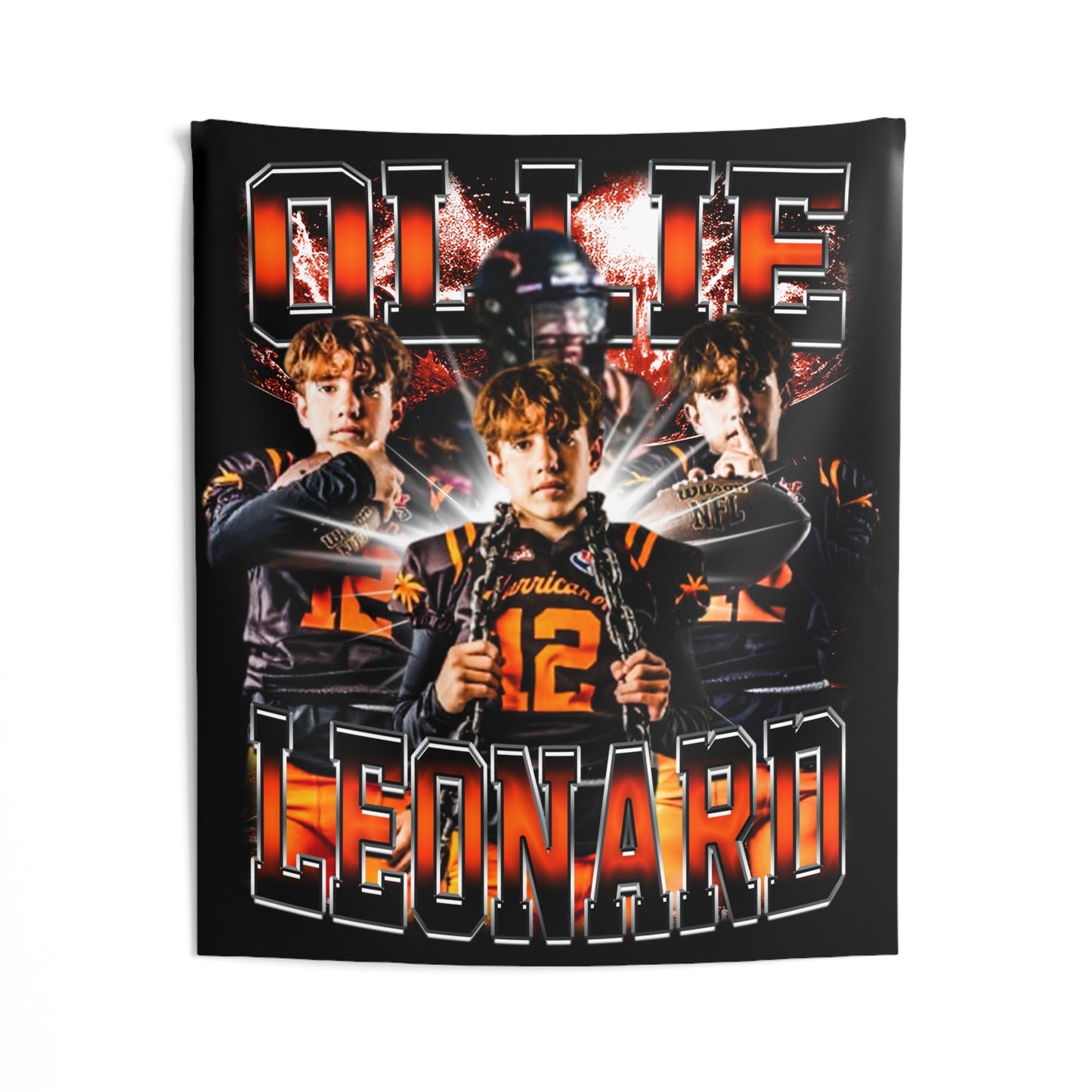 Ollie Leonard Tapestry 50” x 60”