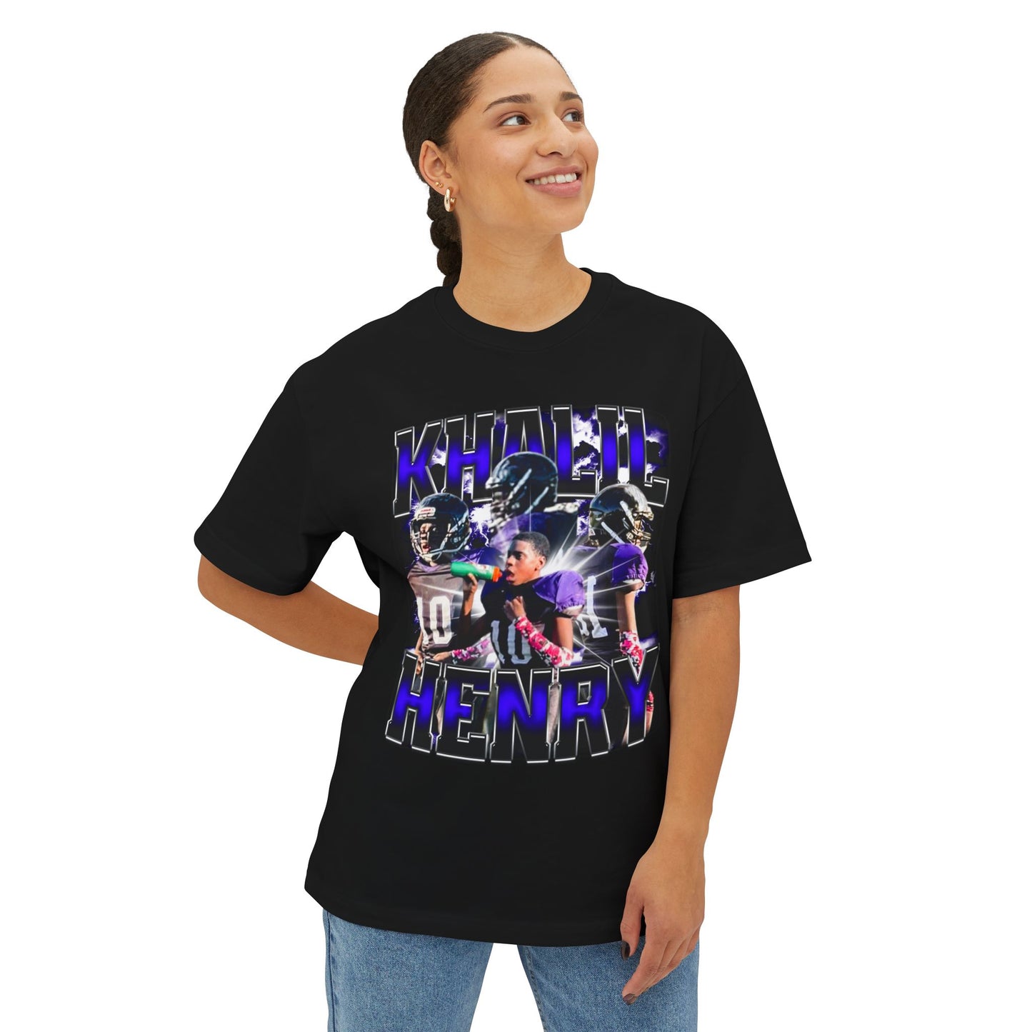 Khalil Henry Oversized Vintage Tee