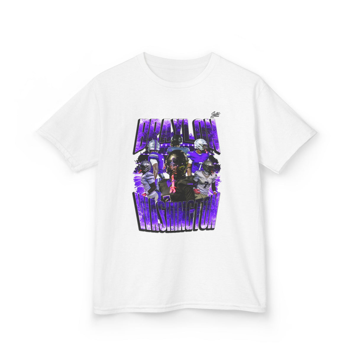 Braylon Washington Youth Heavy Cotton Tee