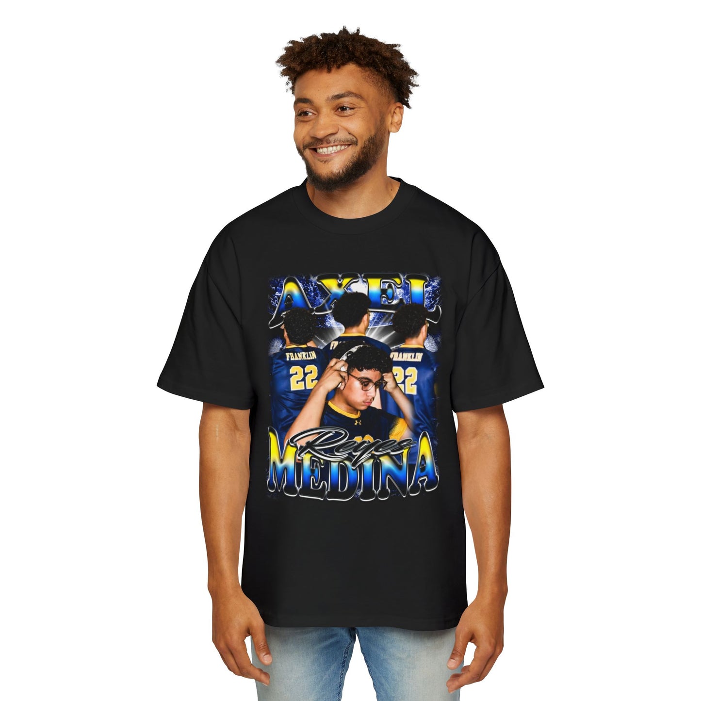 Axel Reyes Medina Oversized Retro Tee