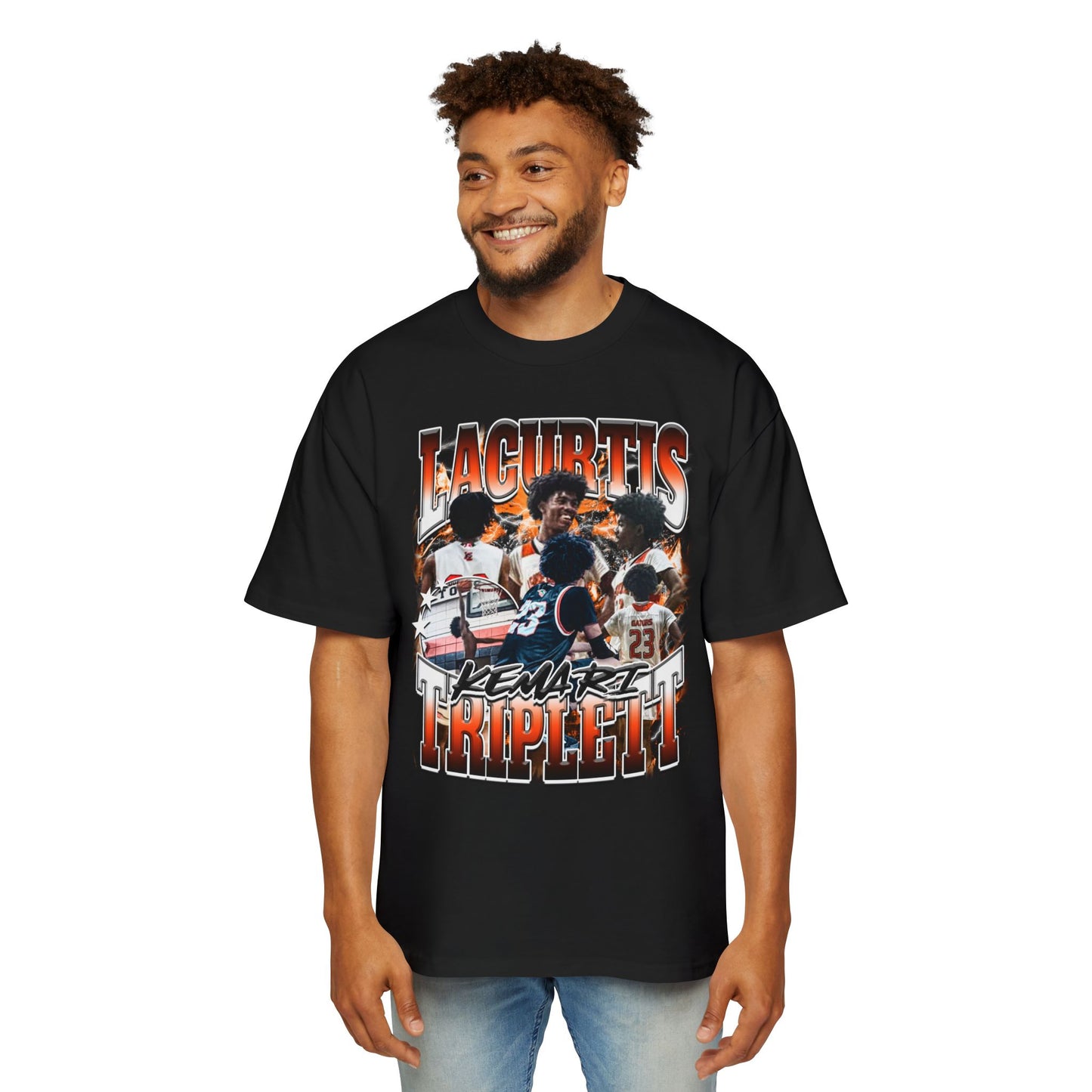 Lacurtis Kemari Triplett Oversized Tee