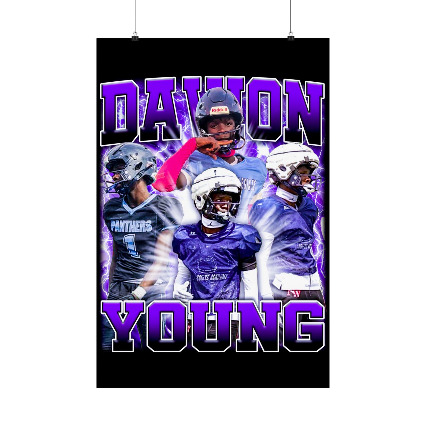 Davion Young Poster 24" x 36"