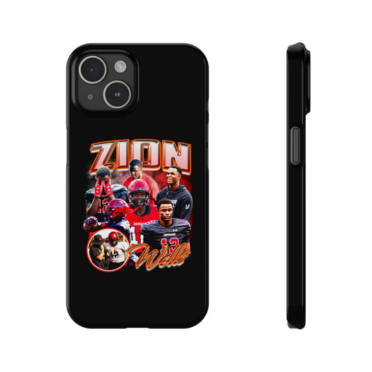 Zion Wells Slim Phone Cases