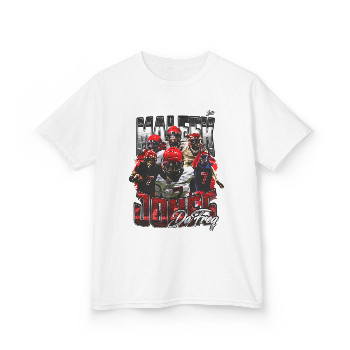 Maleek jones Youth Heavy Cotton Tee