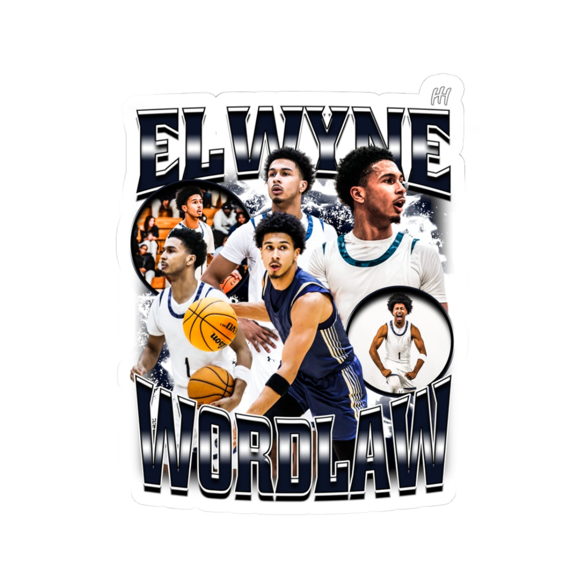 Elwyne Wordlaw Kiss-Cut Stickers