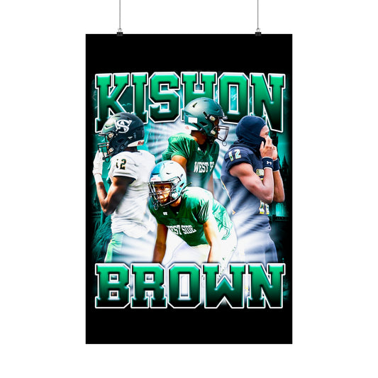 Kishon Brown Poster 24" x 36"