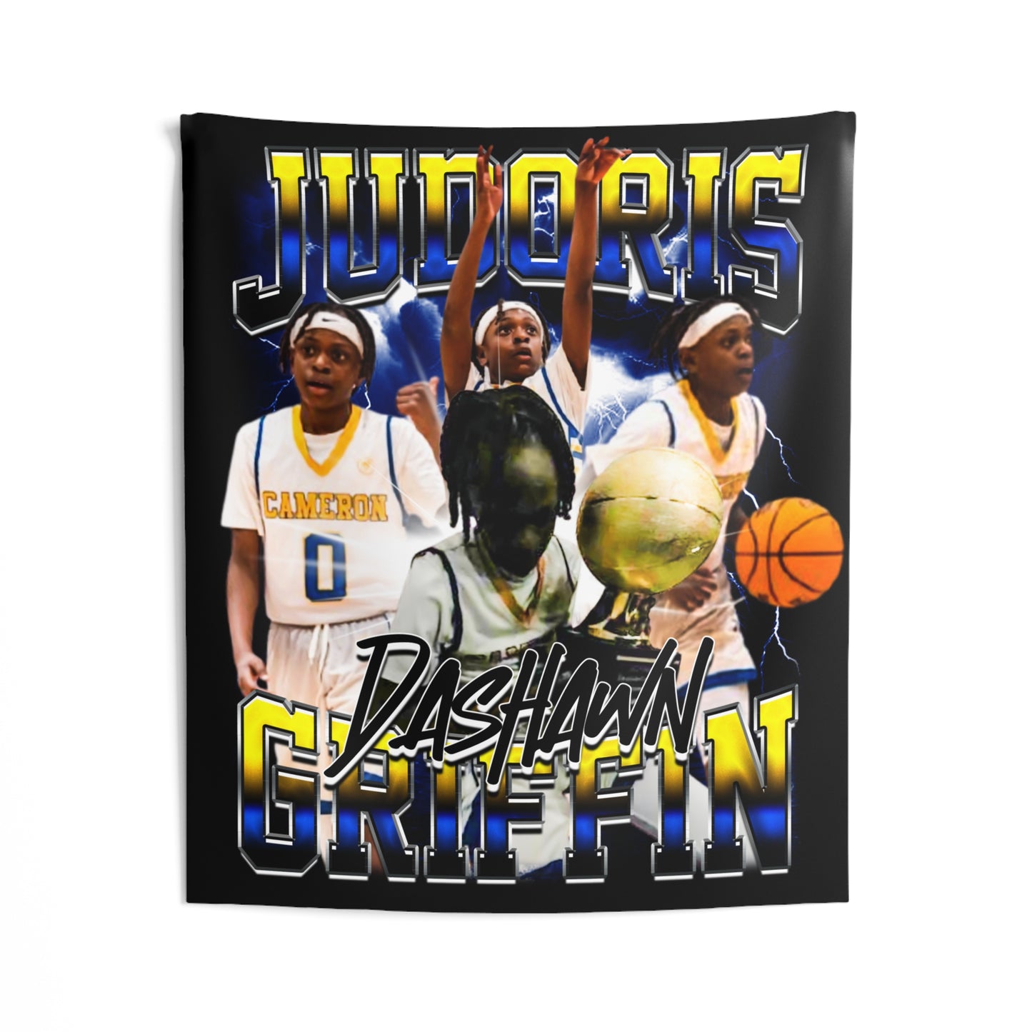 Judoris Dashawn Griffin Tapestry 50” x 60”
