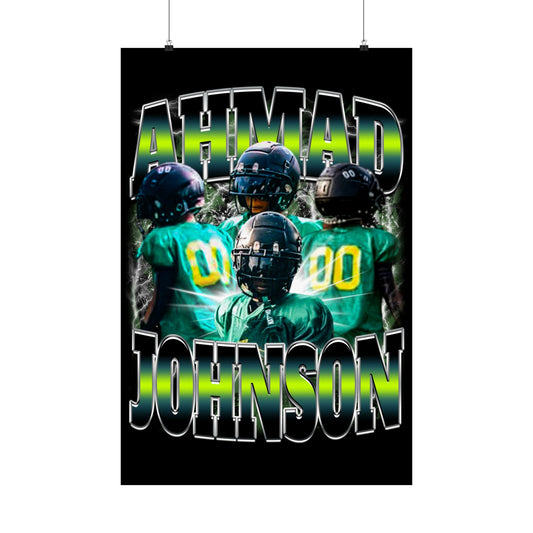 Ahmad Johnson Poster 24" x 36"