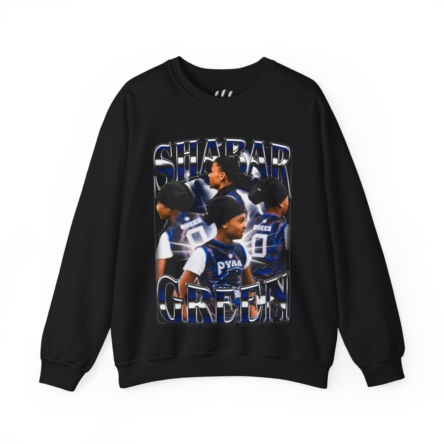 Shabar Green Crewneck Sweatshirt
