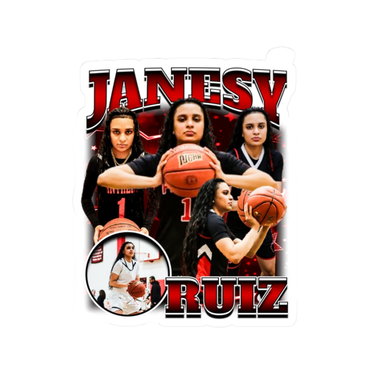 Janesy Maria Ruiz Kiss-Cut Stickers