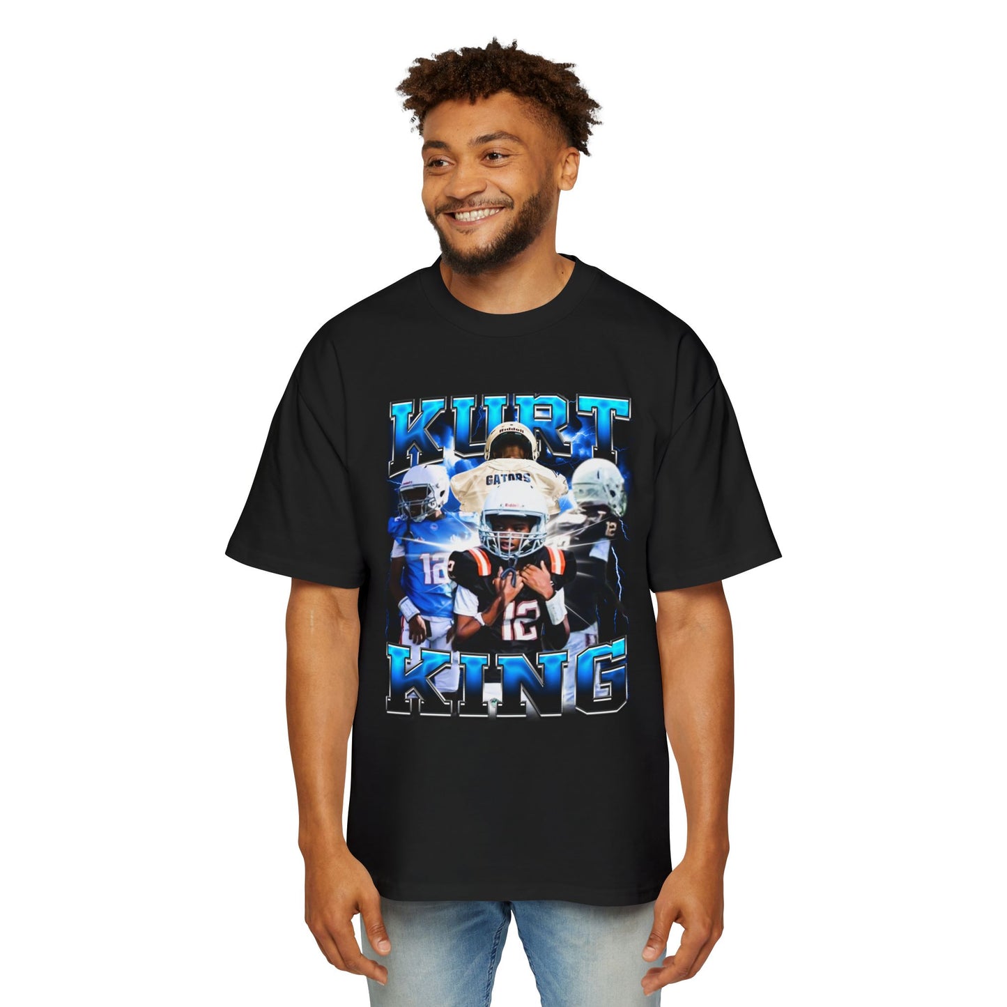 Kurt King Oversized Retro Tee