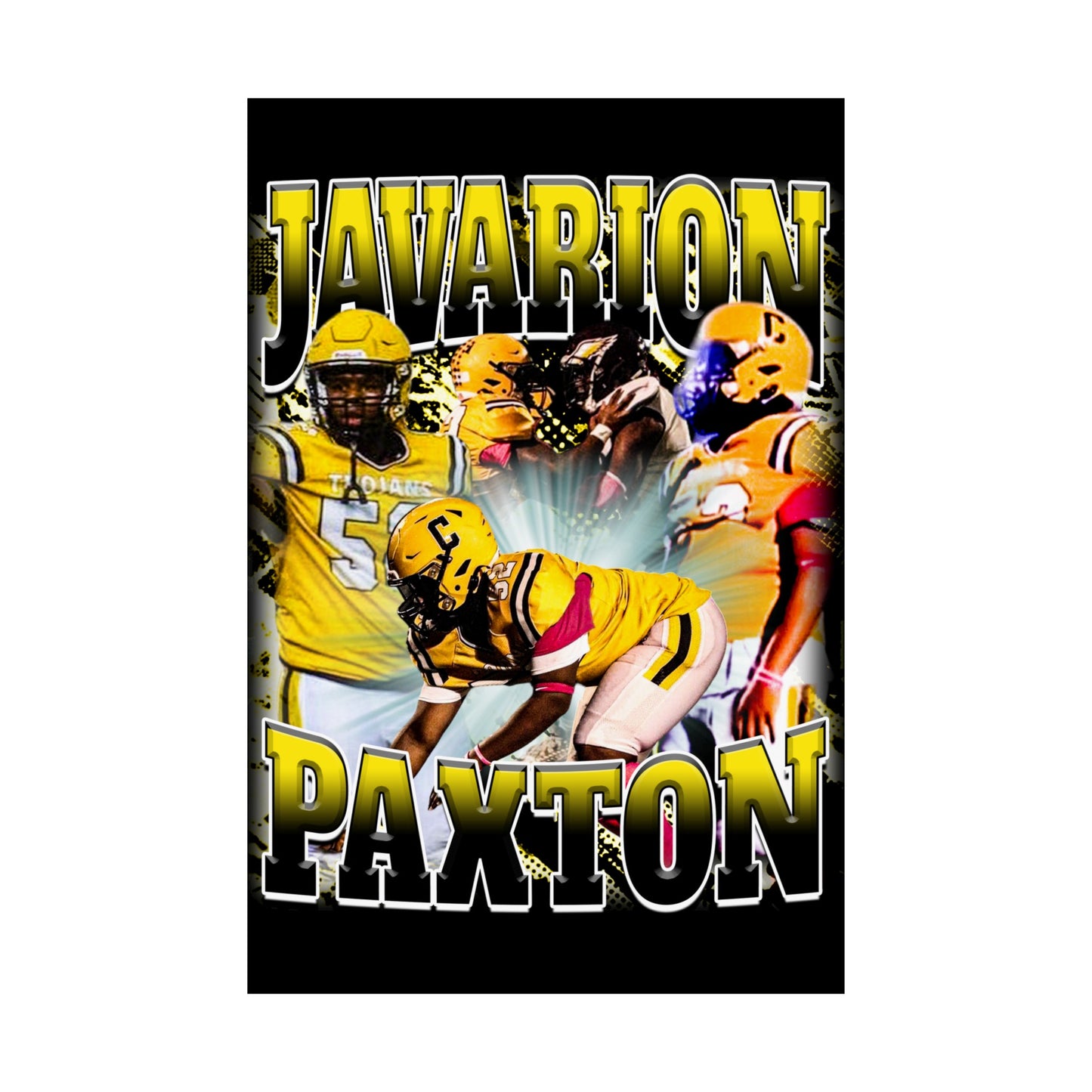 Javarion Paxton Poster 24" x 36"