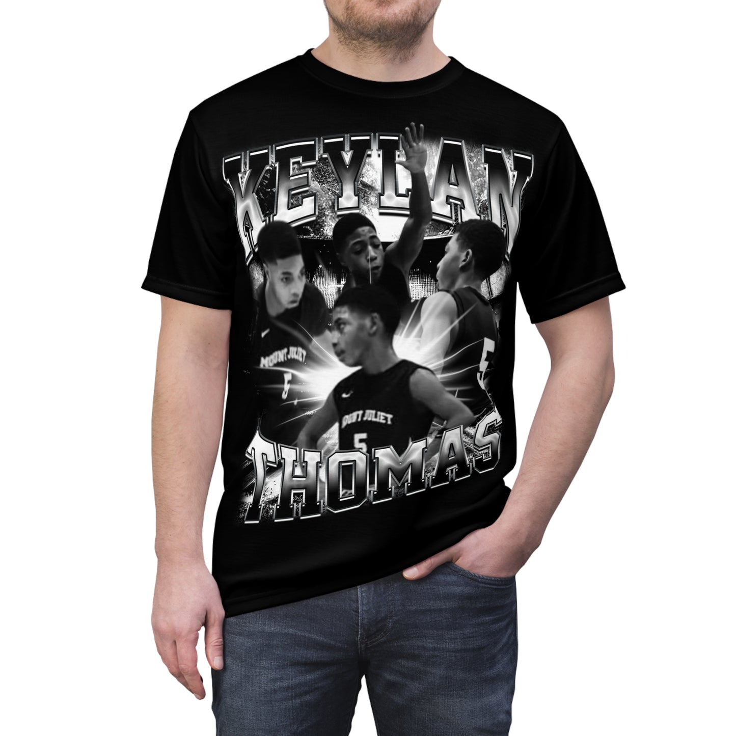 Keylan Thomas Vintage Full Print Tee