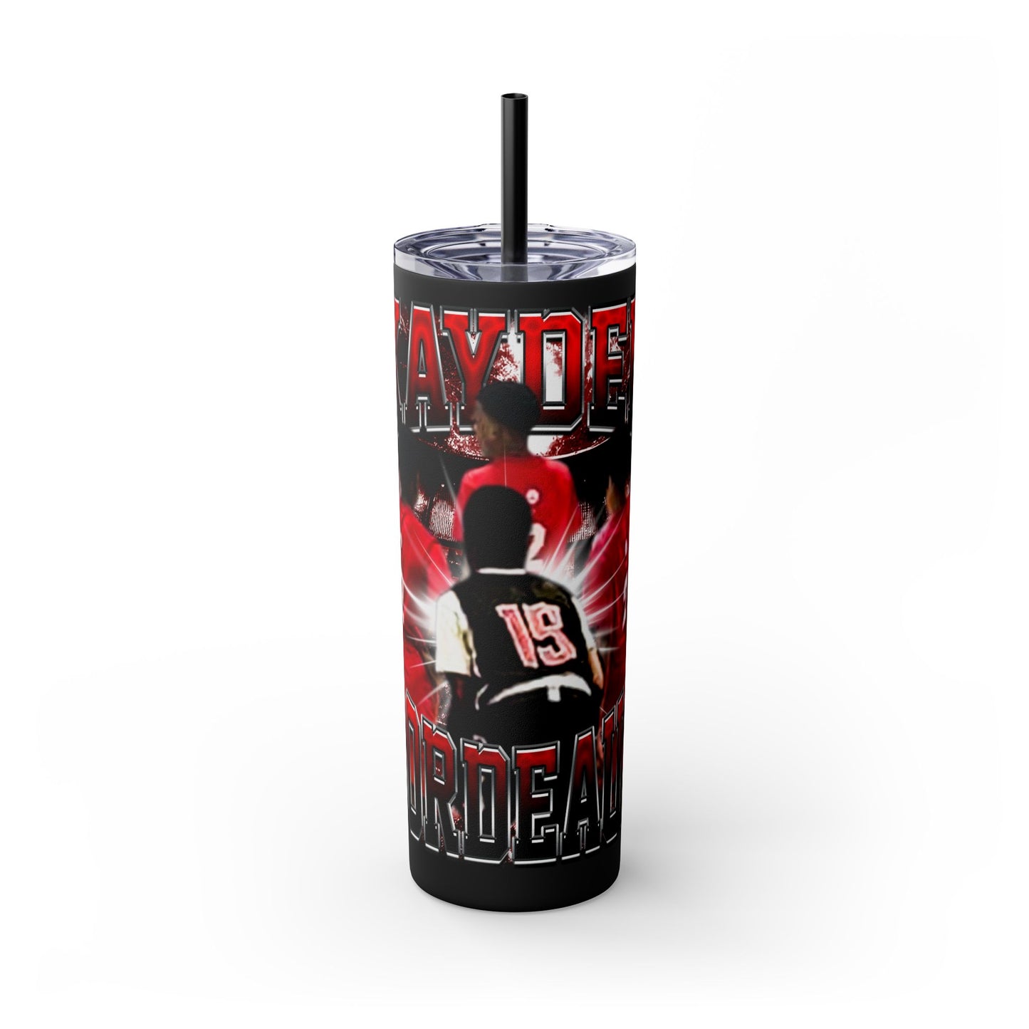 Kayden Bordeaux Stainless Steal Tumbler
