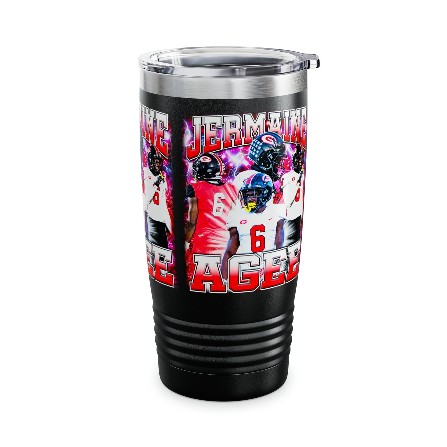 Jermaine Agee Stainless Steel Tumbler