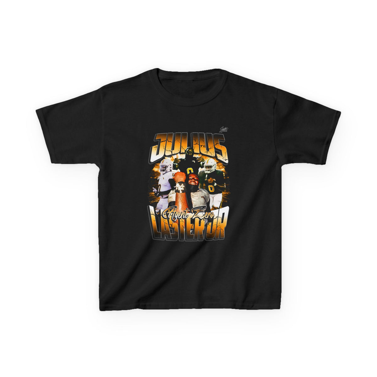 Julius Laster Jr Youth Heavy Cotton Tee