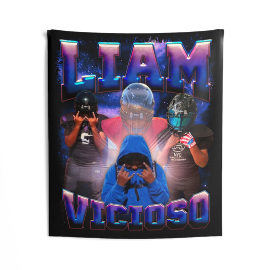 Liam Vicioso Tapestry 50” x 60”