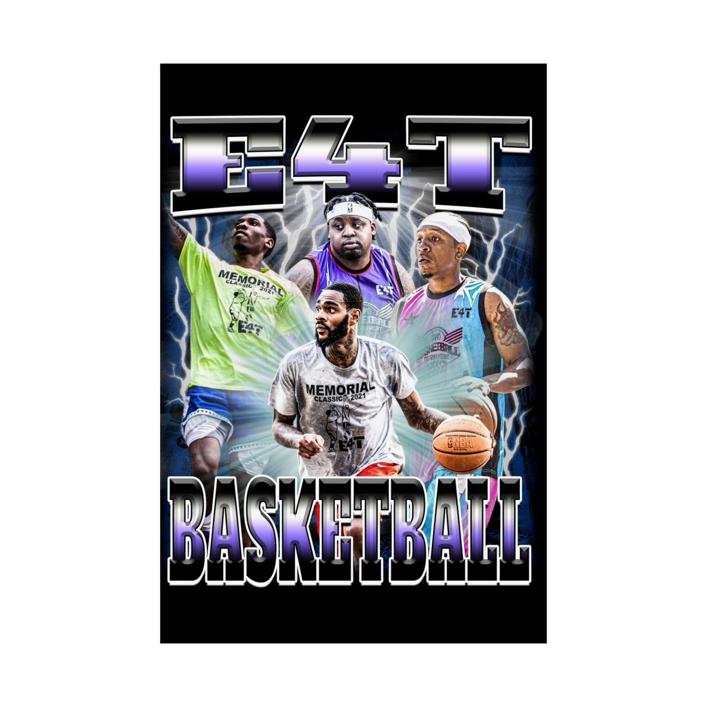 E4T Basketball Poster 24" x 36"