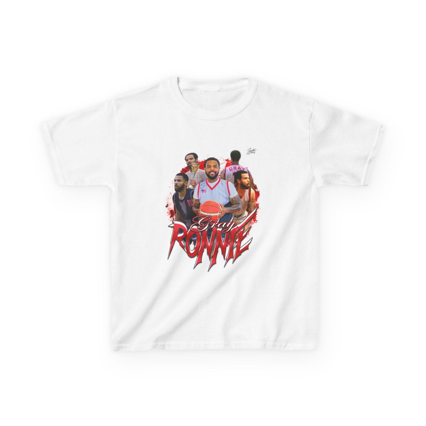 Ronnie Gray Youth Heavy Cotton Tee