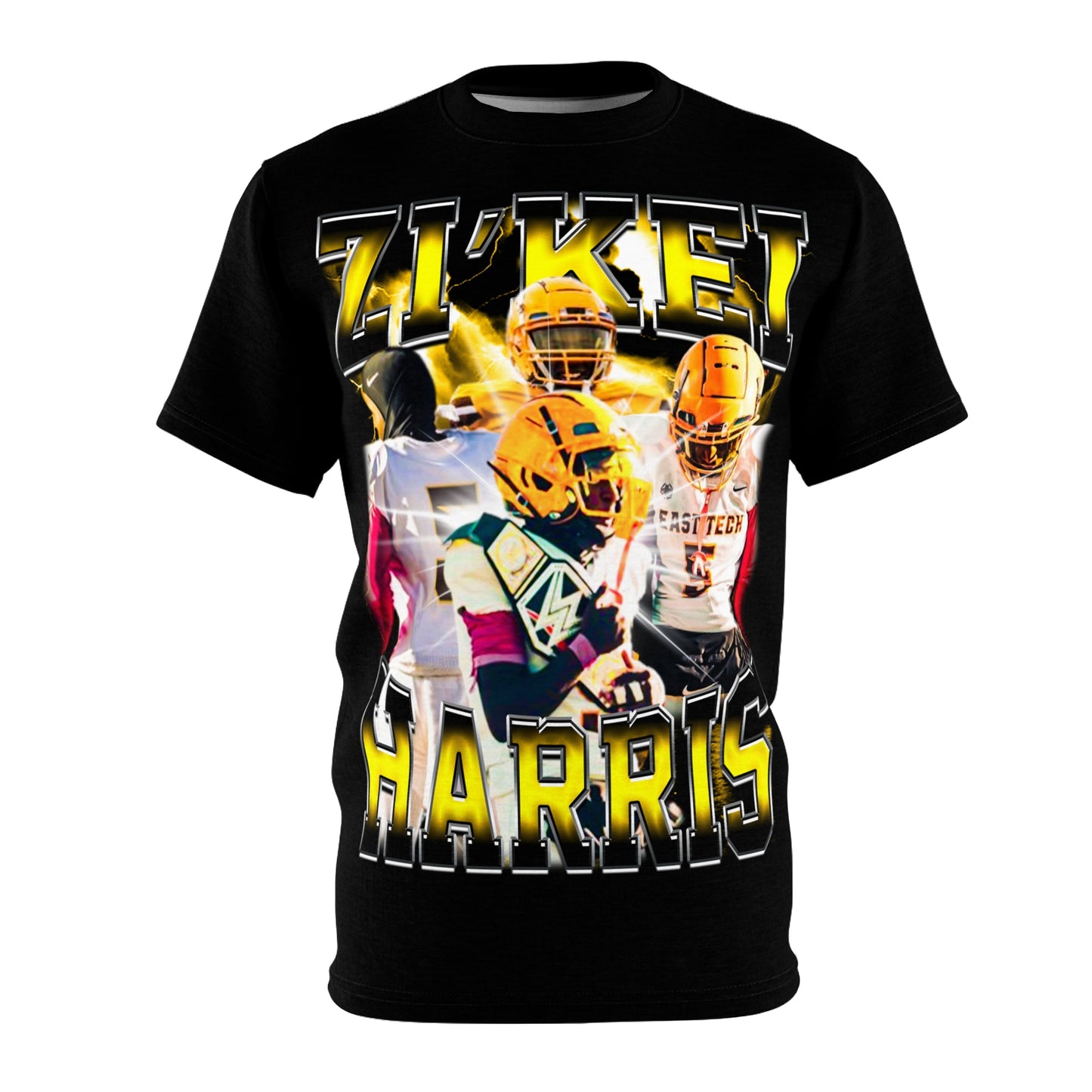 Zi'kei Harris Vintage Full Print Tee