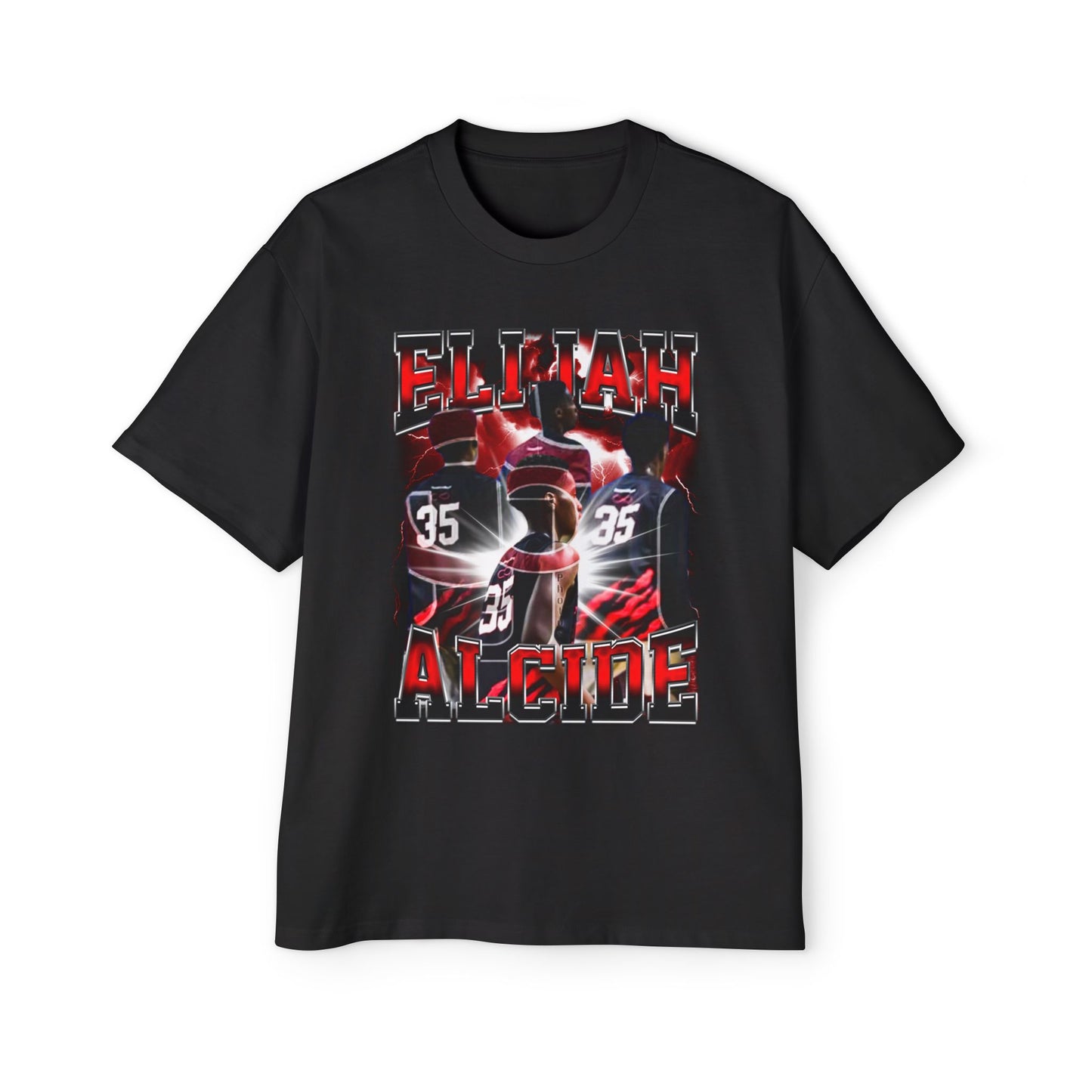 Elijah Alcide Oversized Retro Tee