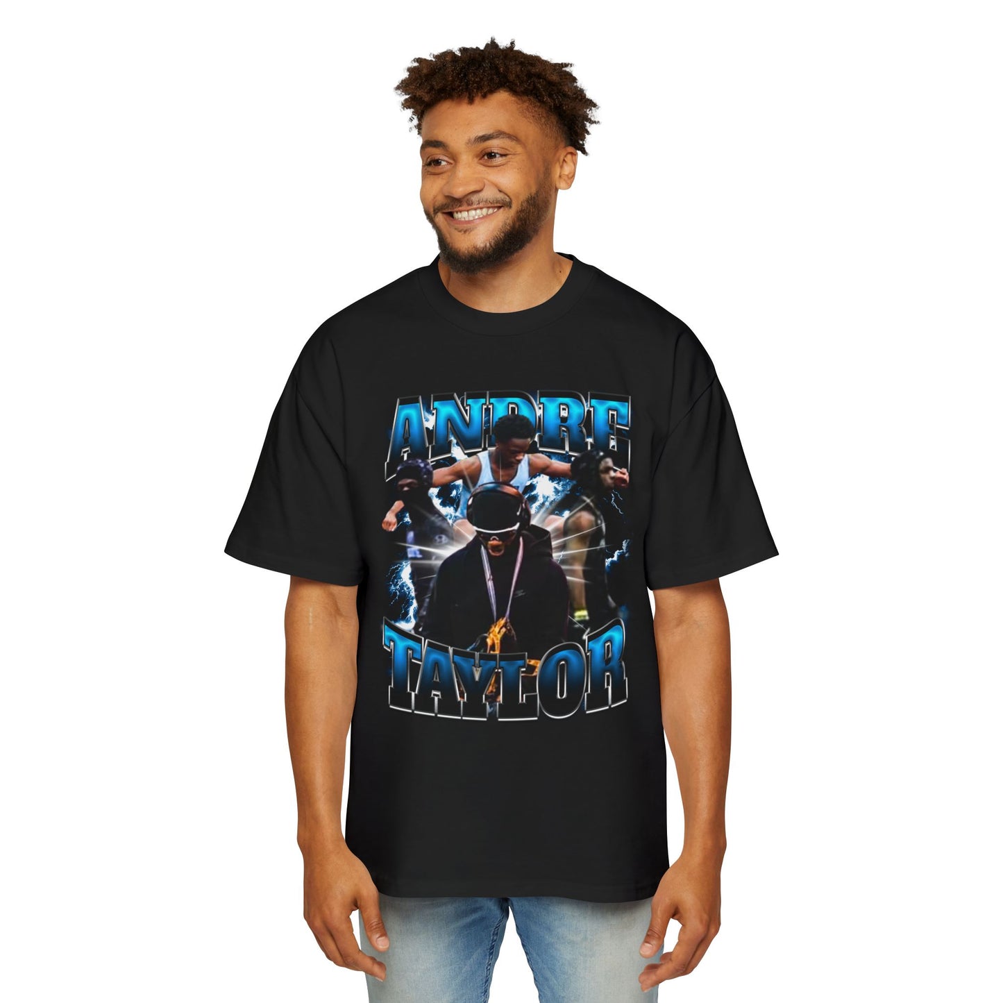 Andre Taylor Oversized Retro Tee