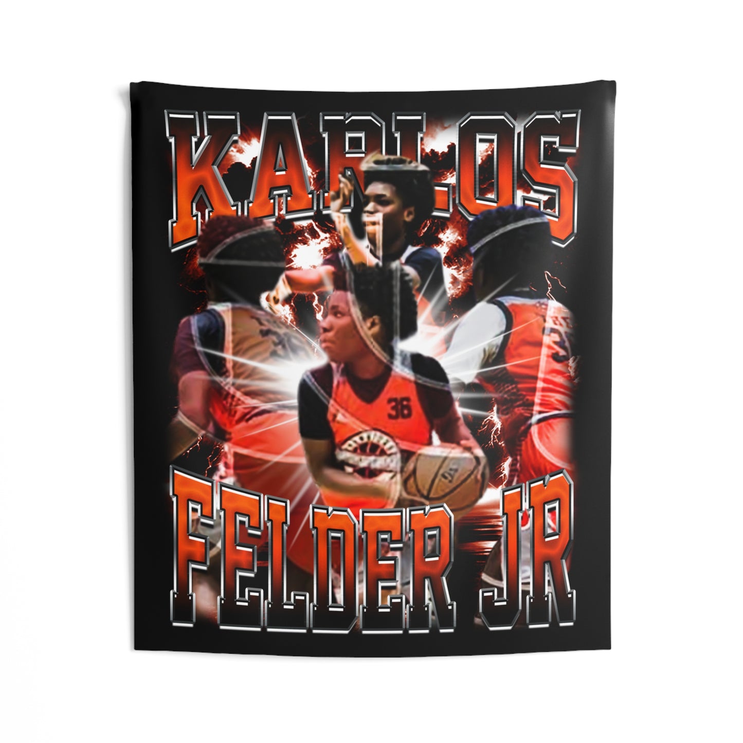 Karlos Felder Jr Tapestry 50” x 60”