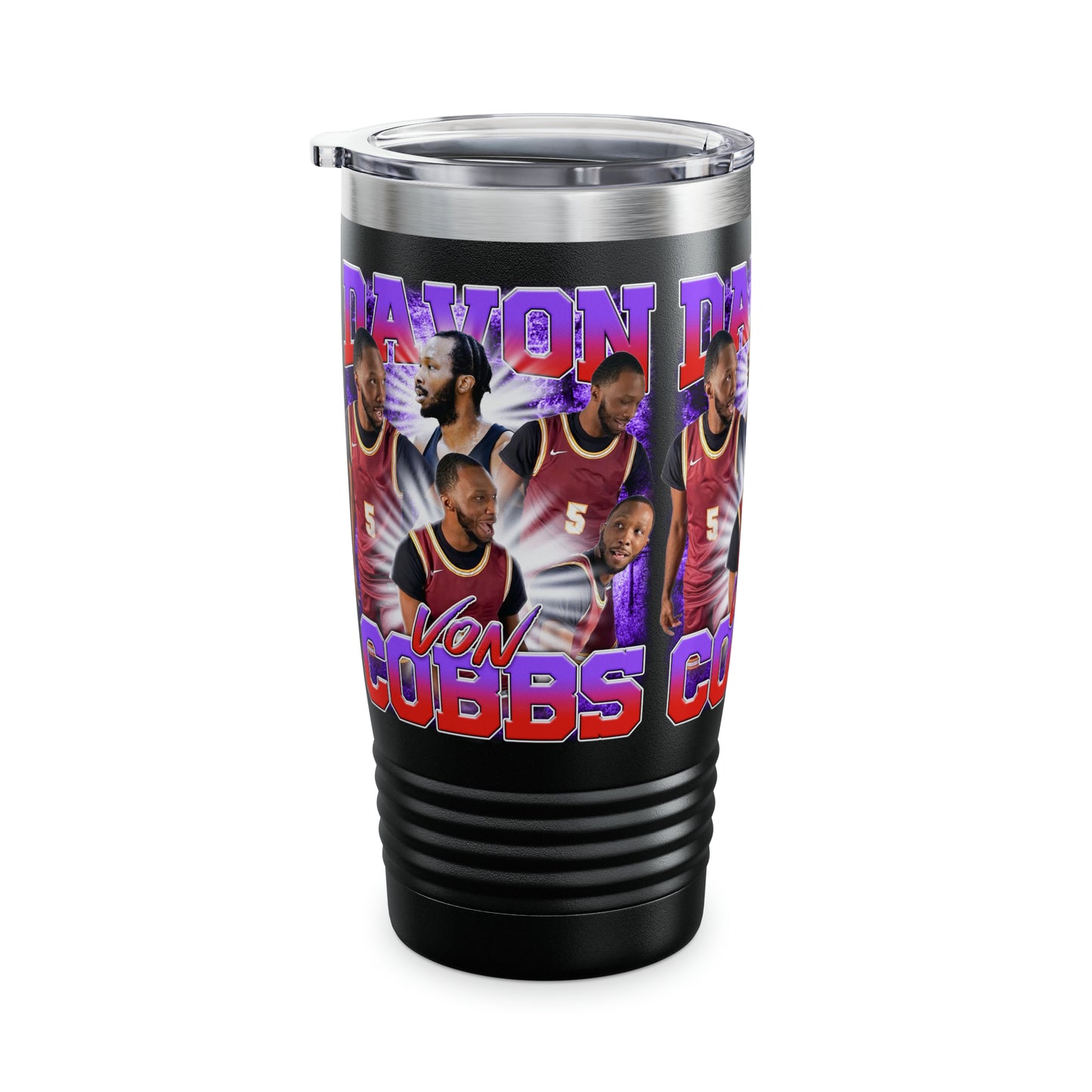 Davon Cobbs Stainless Steel Tumbler