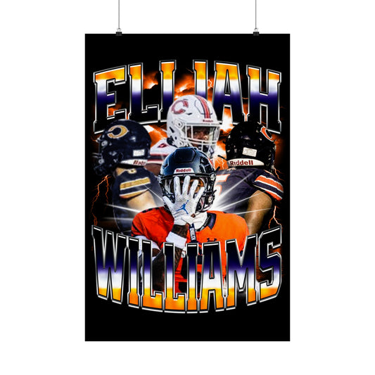 Elijah Williams Poster 24" x 36"