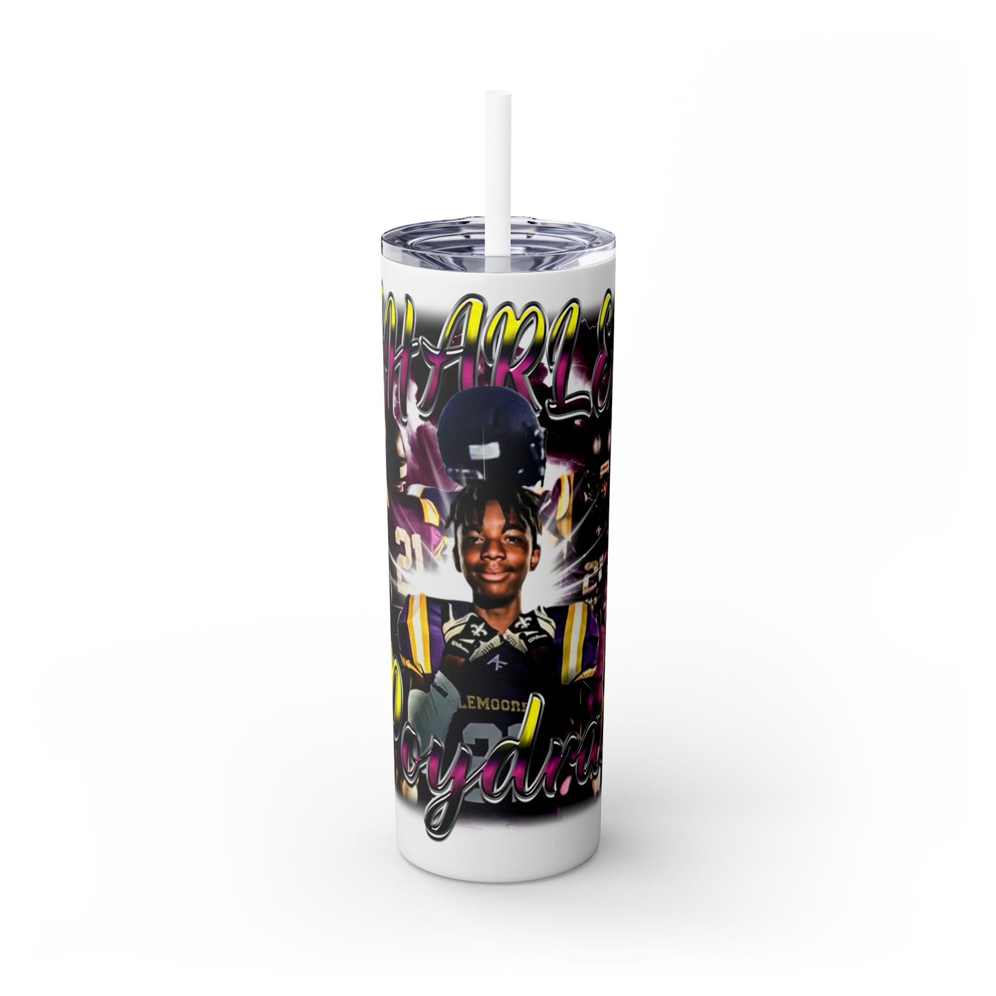 Charles Poydras Stainless Steal Tumbler