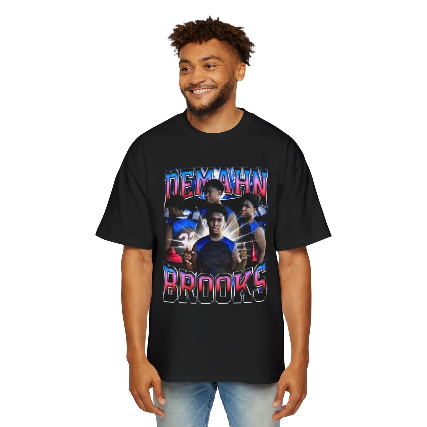 Demahn Brooks Oversized Retro Tee