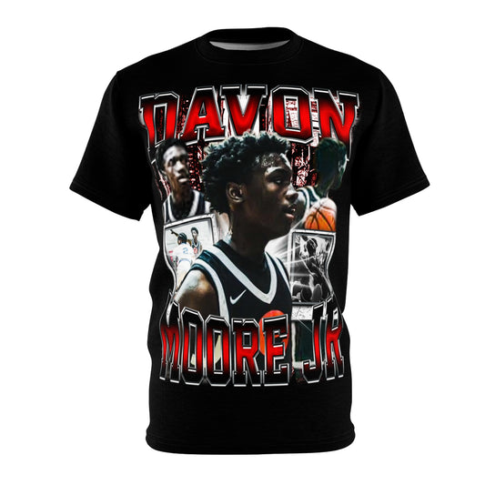 Davon Moore Jr Vintage Full Print Tee