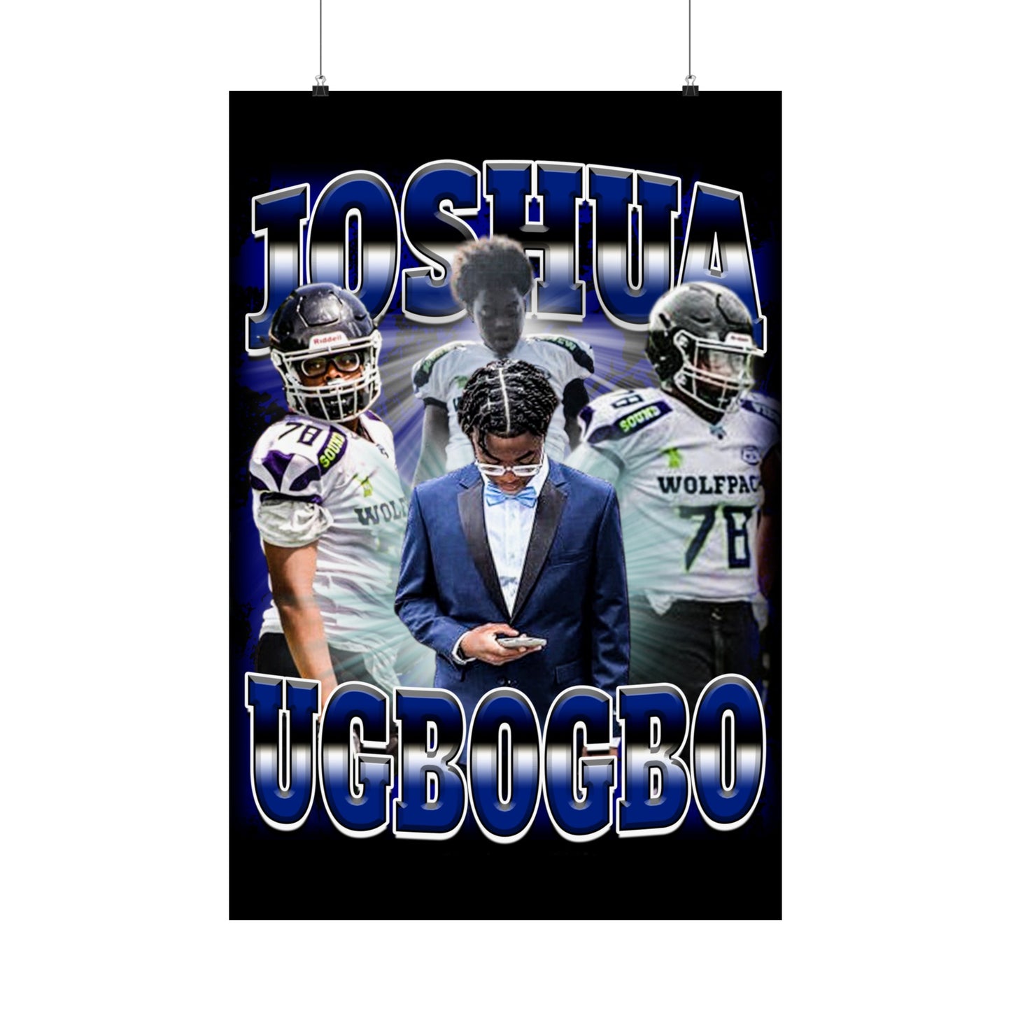 Joshua Ugbogbo Poster 24" x 36"