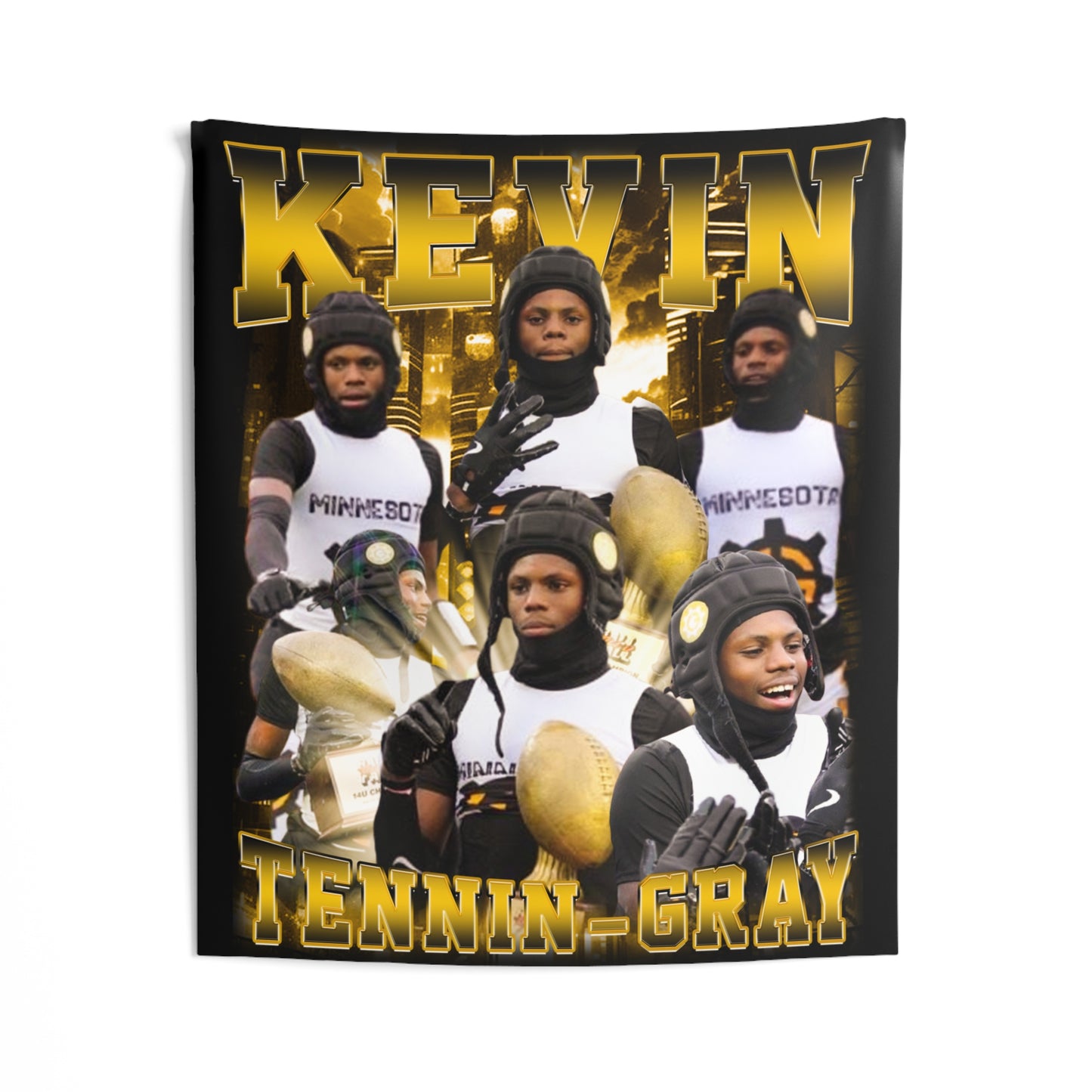Kevin Tennin-Gray Tapestry 50” x 60”