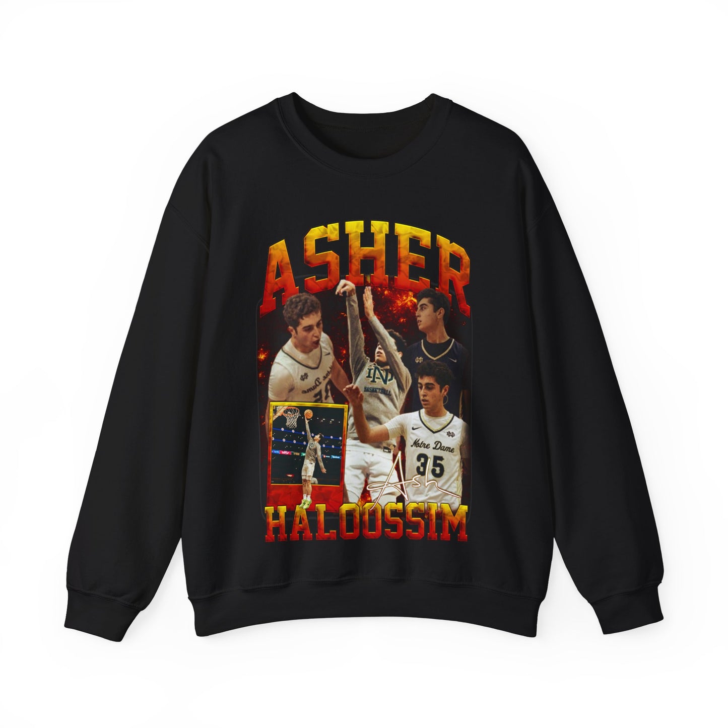 Asher Haloossim Crewneck Sweatshirt