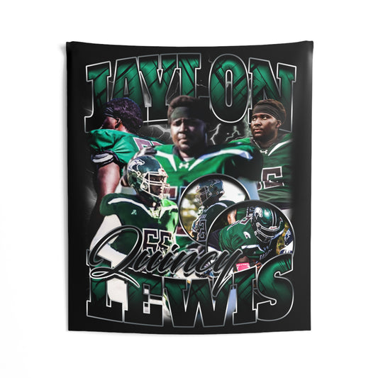 Jaylon Quincy Lewis Tapestry 50” x 60”