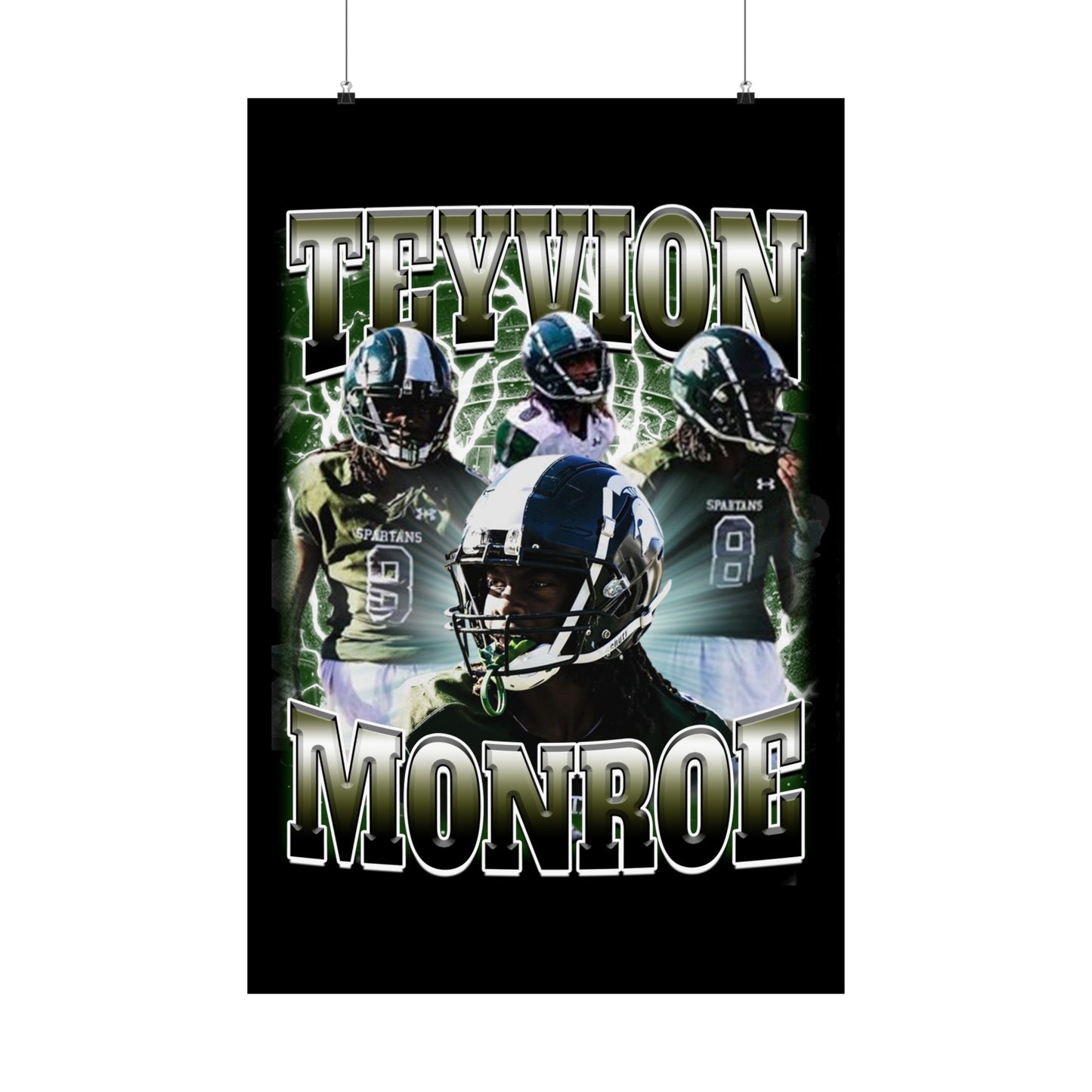 Teyvion Monroe Poster 24" x 36"