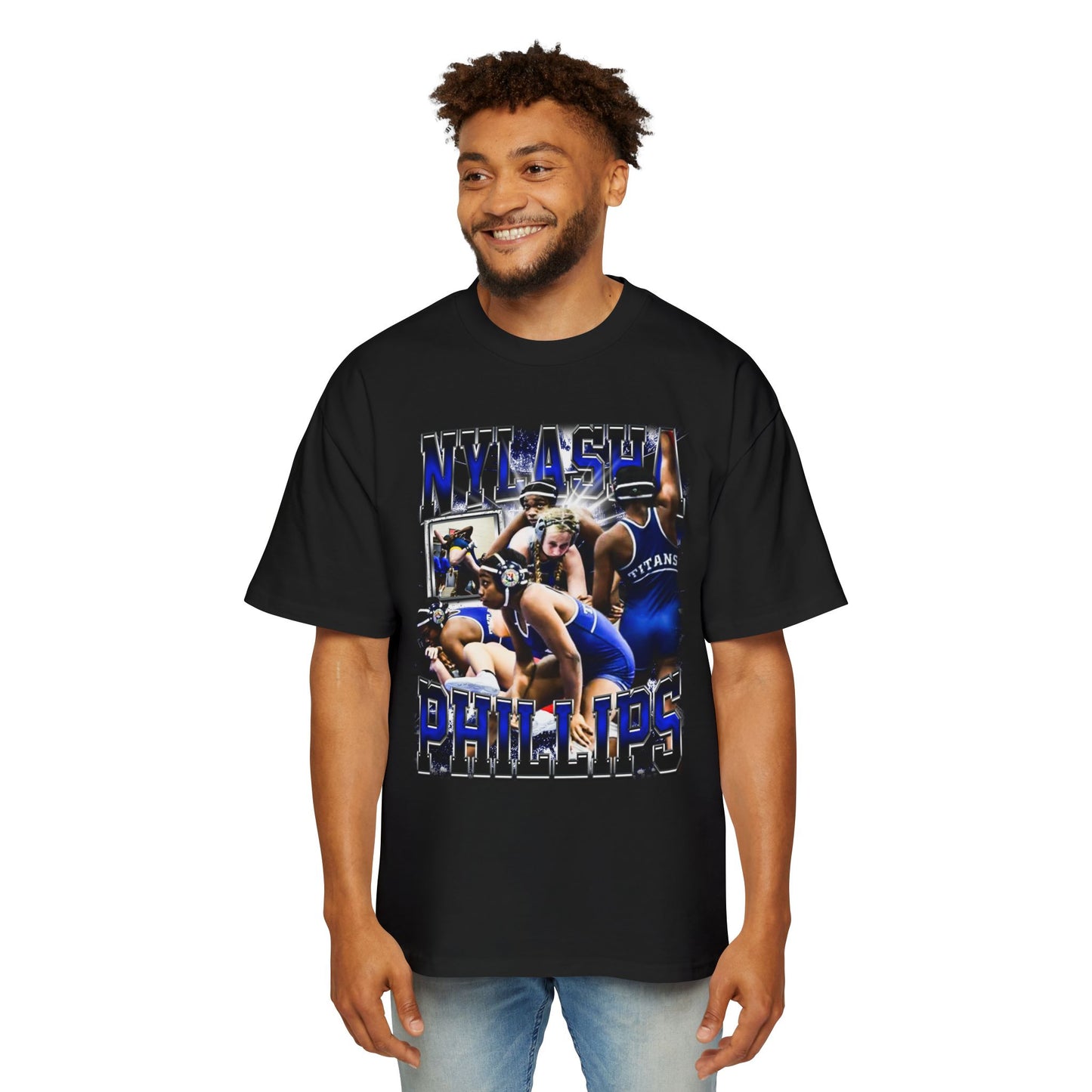 Nylasha Phillips Oversized Retro Tee