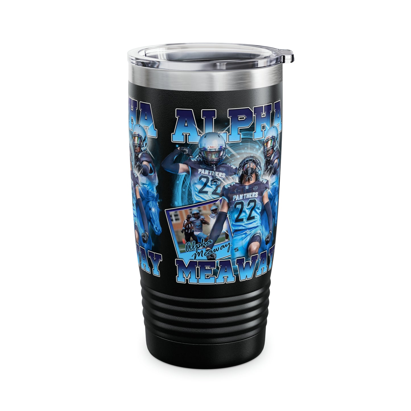 Alpha Meaway Stainless Steel Tumbler
