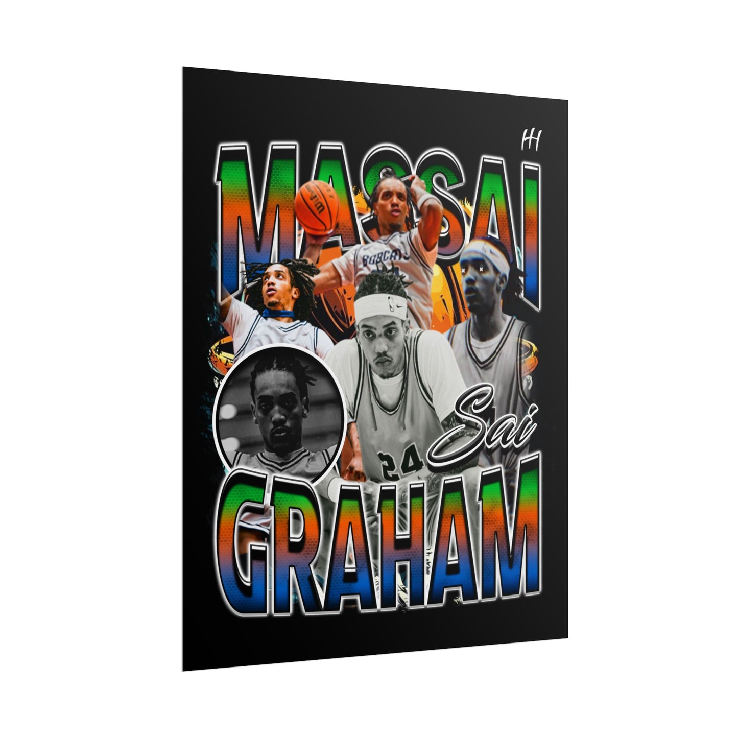Massai Graham Poster